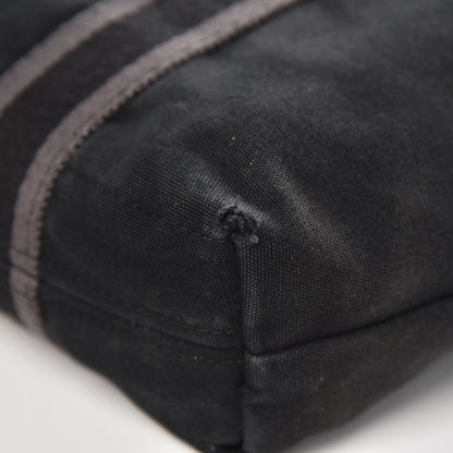 Hermes Canvas Fourre Tout Black 10 of 11