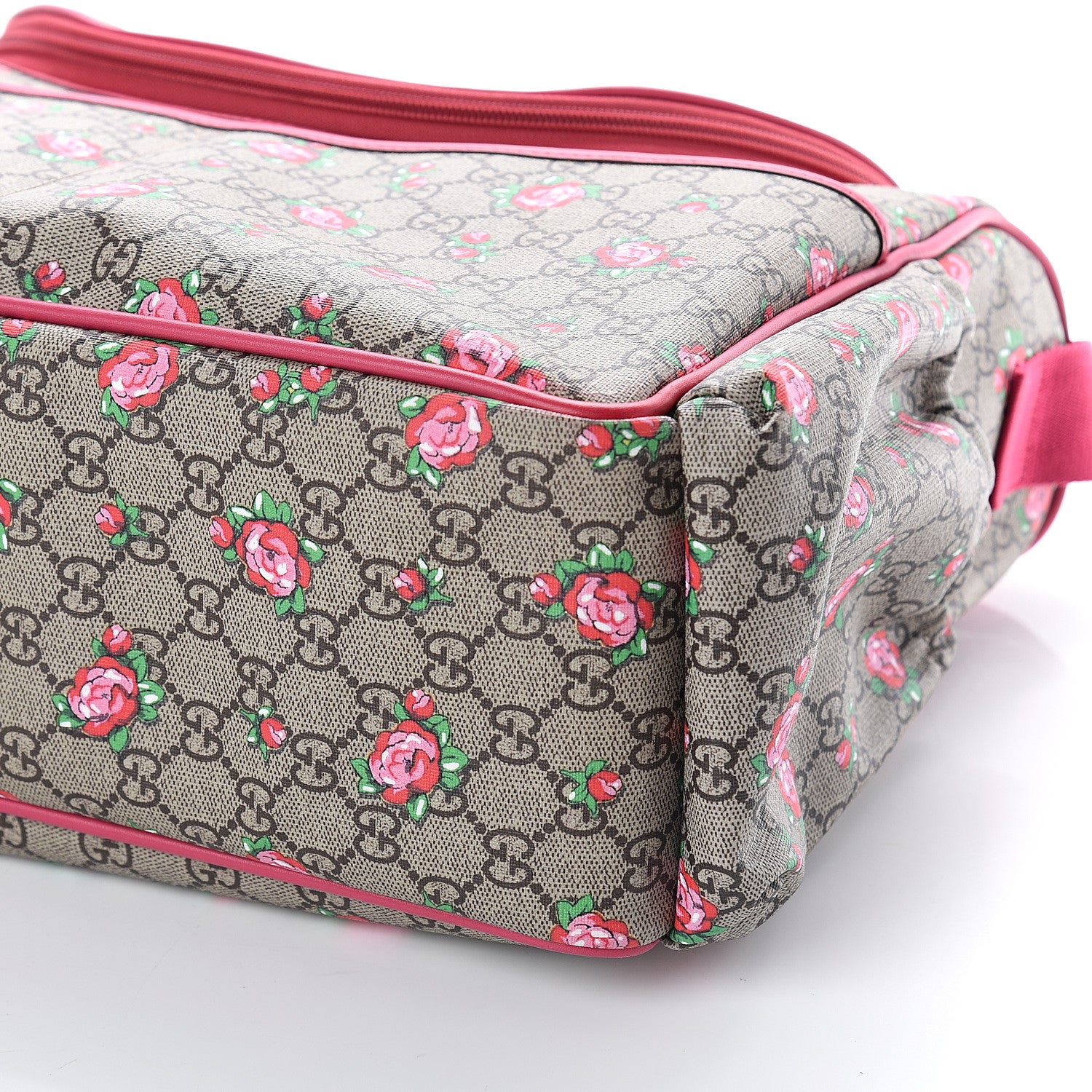 Gucci GG Supreme Monogram Rose Bud Diaper Bag Pink 8 of 8