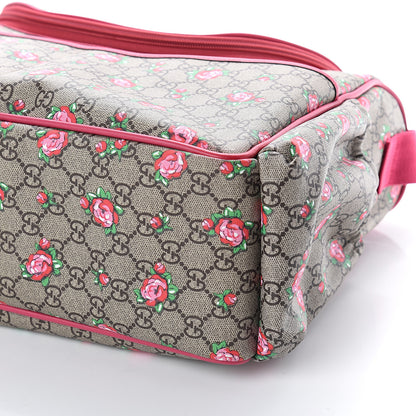 Gucci GG Supreme Monogram Rose Bud Diaper Bag Pink 8 of 8