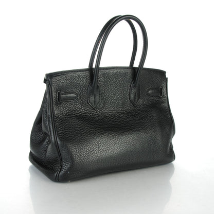 Hermes Taurillon Clemence Birkin 30 Black 3 of 31
