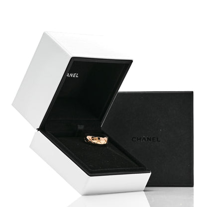 Chanel 18K Beige Gold Small Coco Crush Ring 51 5.75 6 of 6