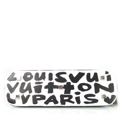Louis Vuitton Graffiti Alma Horizontal Black 5 of 8