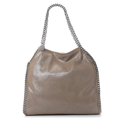Stella McCartney Shaggy Deer Small Falabella Tote Taupe 1 of 10