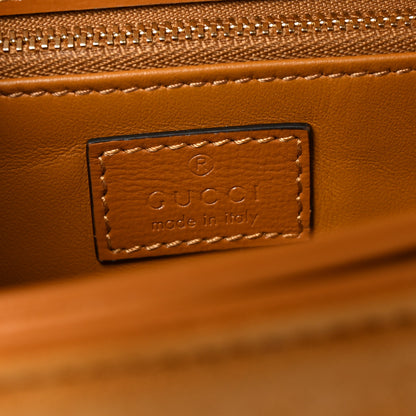 Gucci Suede Shearling Horsebit 1955 Shoulder Bag Brown 6 of 10