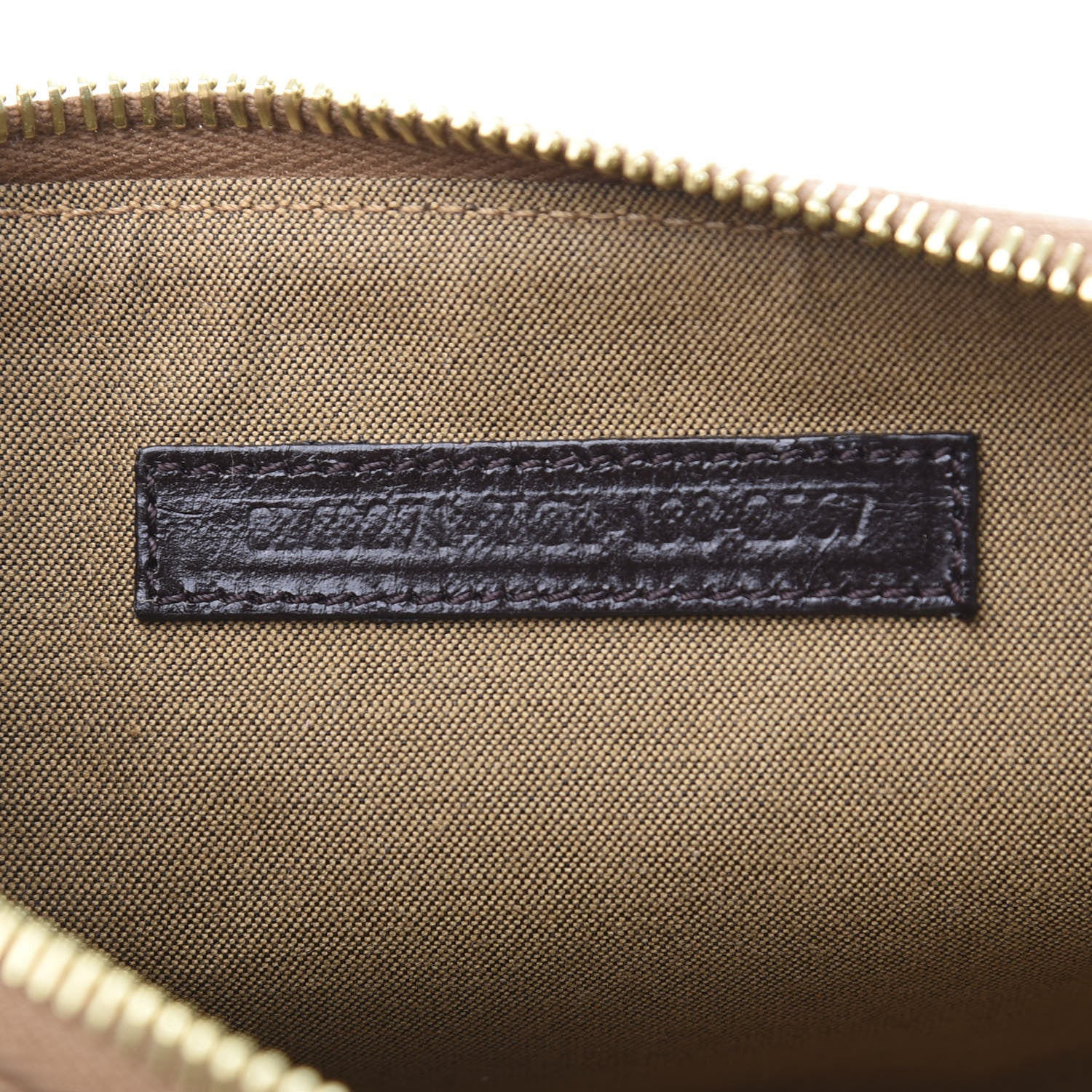 Fendi Zucchino Pochette Bronze 7 of 9
