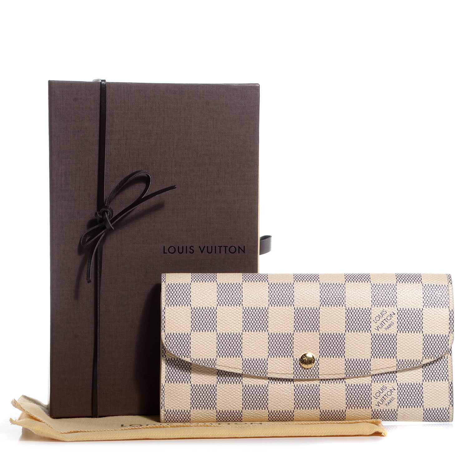 Louis Vuitton Damier Azur Emilie Wallet 8 of 8
