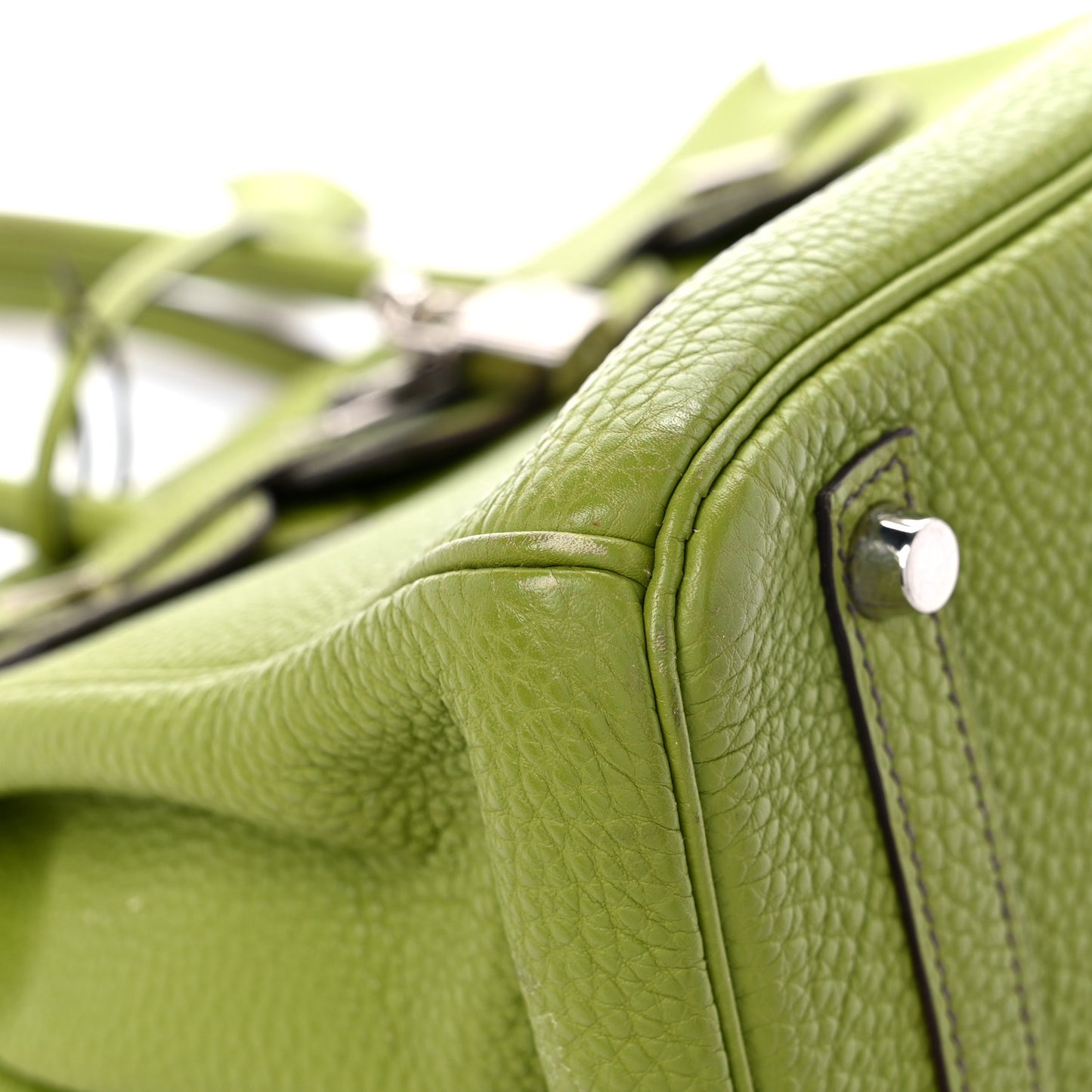 Togo Birkin 30 Vert Anis