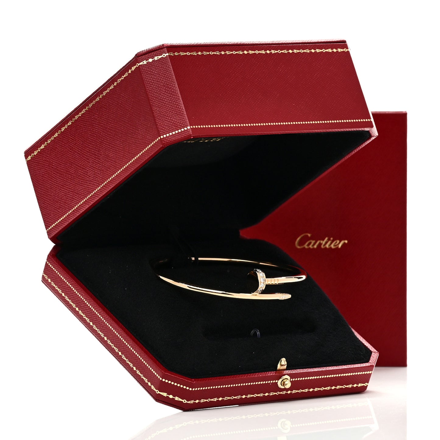 18K Yellow Gold Diamond Juste Un Clou Bracelet 20