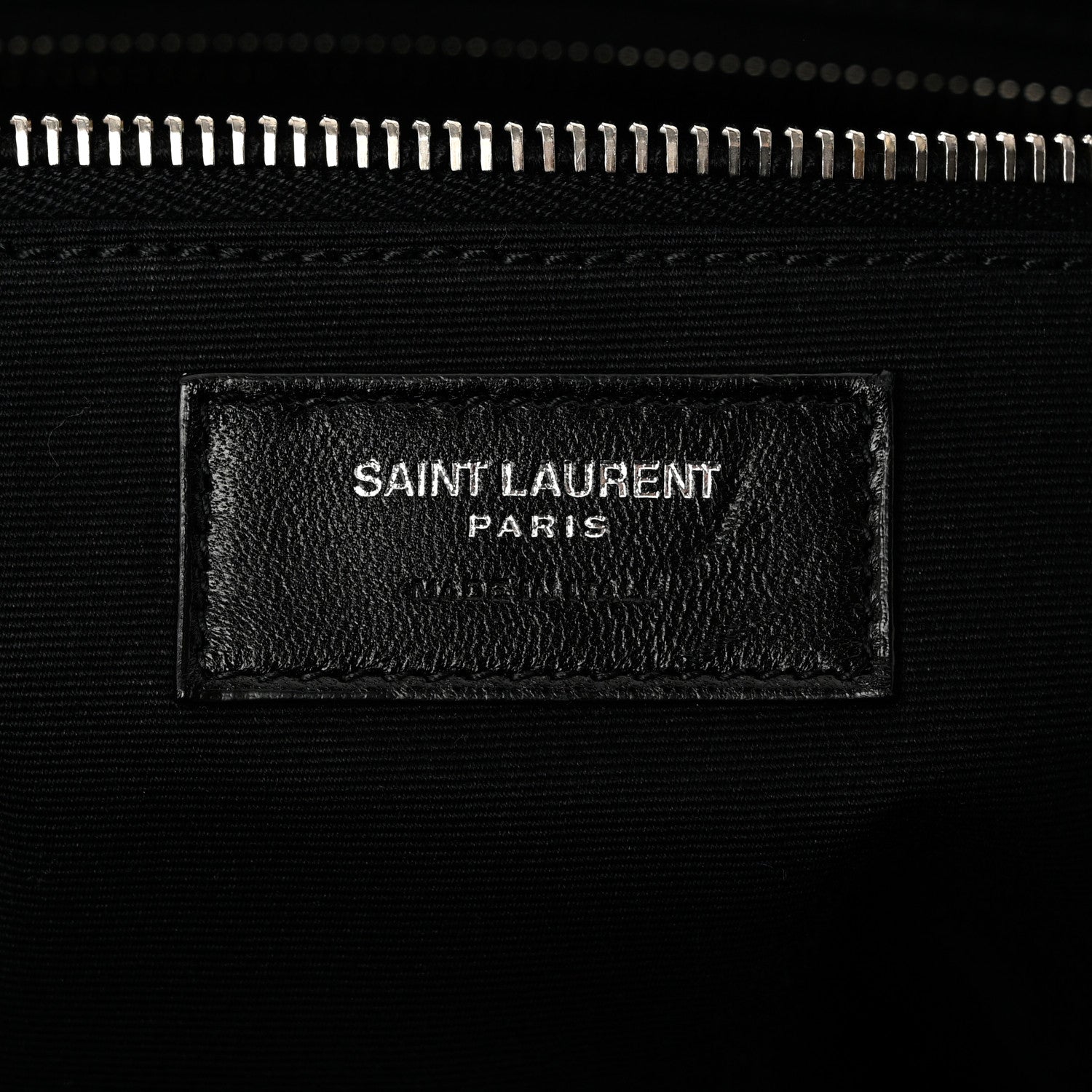 Saint Laurent Gabardine Camouflage Duffle Bag Black Green 5 of 9