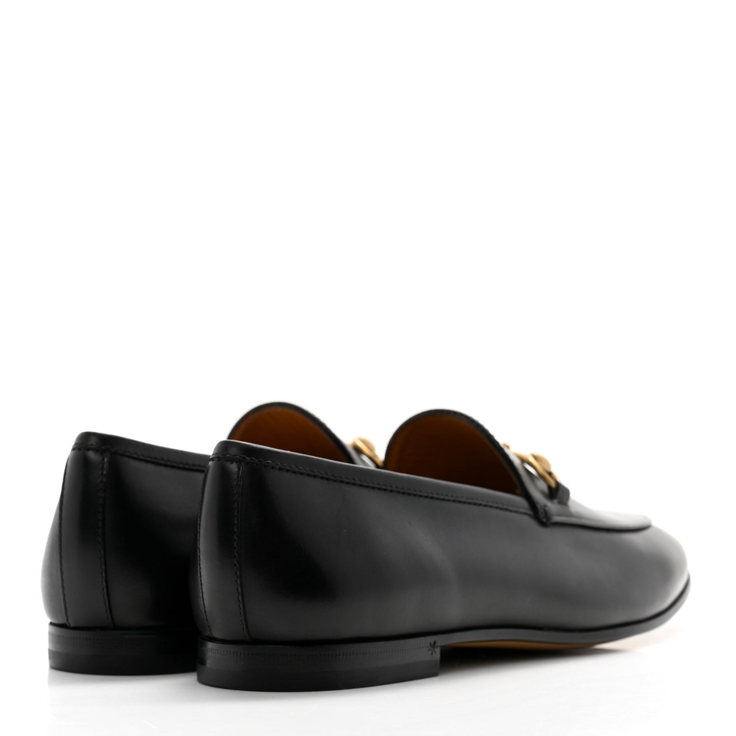 Calfskin Womens Jordaan Loafers 38.5 Black