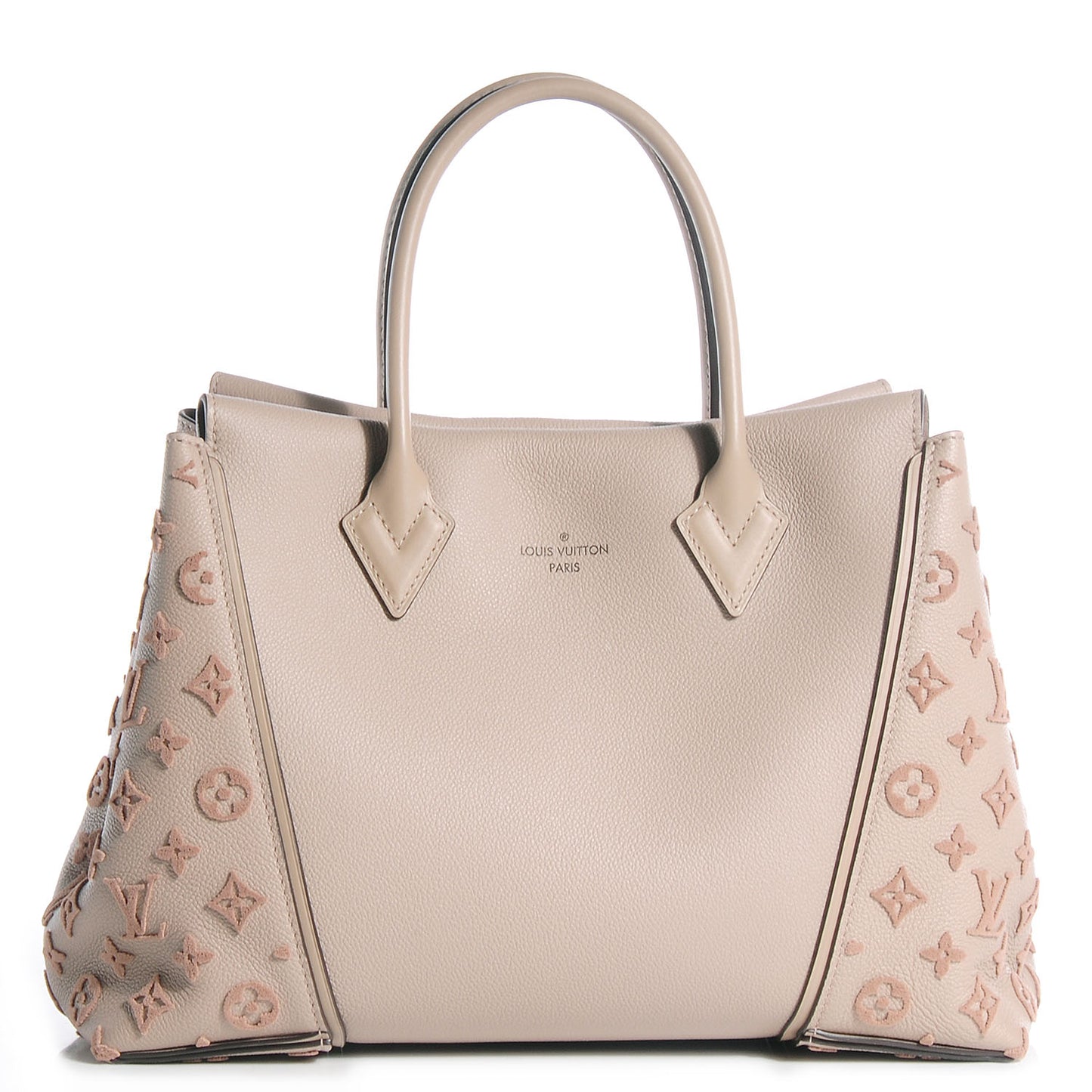 Veau Cachemire Tote W PM Galet