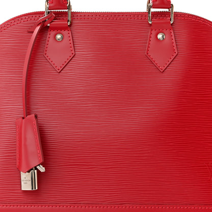 Louis Vuitton Epi Alma PM Carmine 7 of 9
