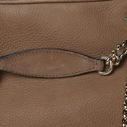 Gucci Vitello Range Medium Soho Bowler New Fango 12 of 13