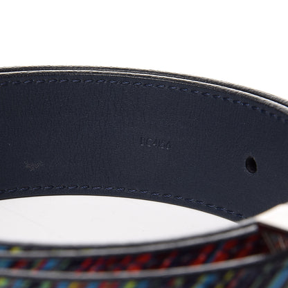 Louis Vuitton Epi Tropical Printed Essential V 35MM Belt Vert Rouge 6 of 10