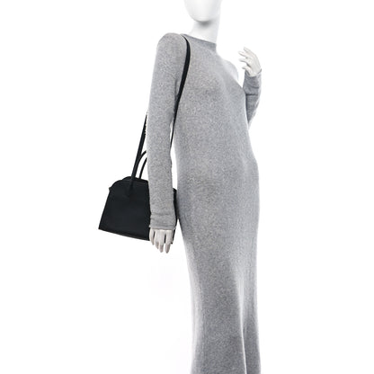 The Row Grained Calfskin Soft Margaux 10 Bag Black 2 of 9
