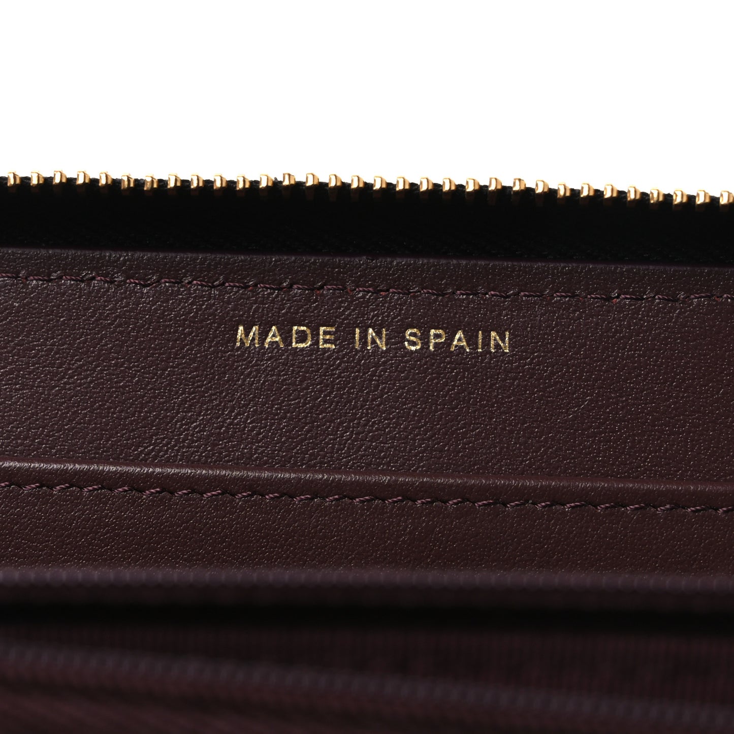 Caviar Quilted Large Gusset Zip Around Wallet Black