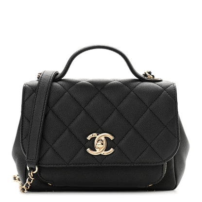 Chanel Caviar Quilted Small Business Affinity Flap Black 1 of 10