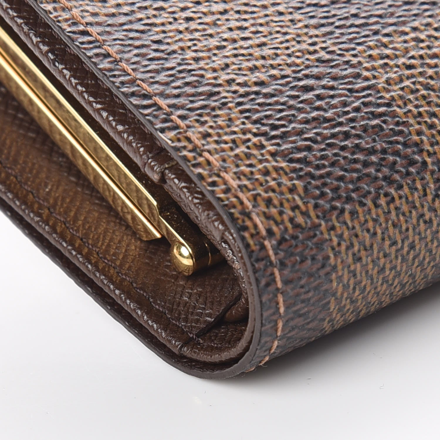 Louis Vuitton Damier Ebene French Purse Wallet 5 of 12