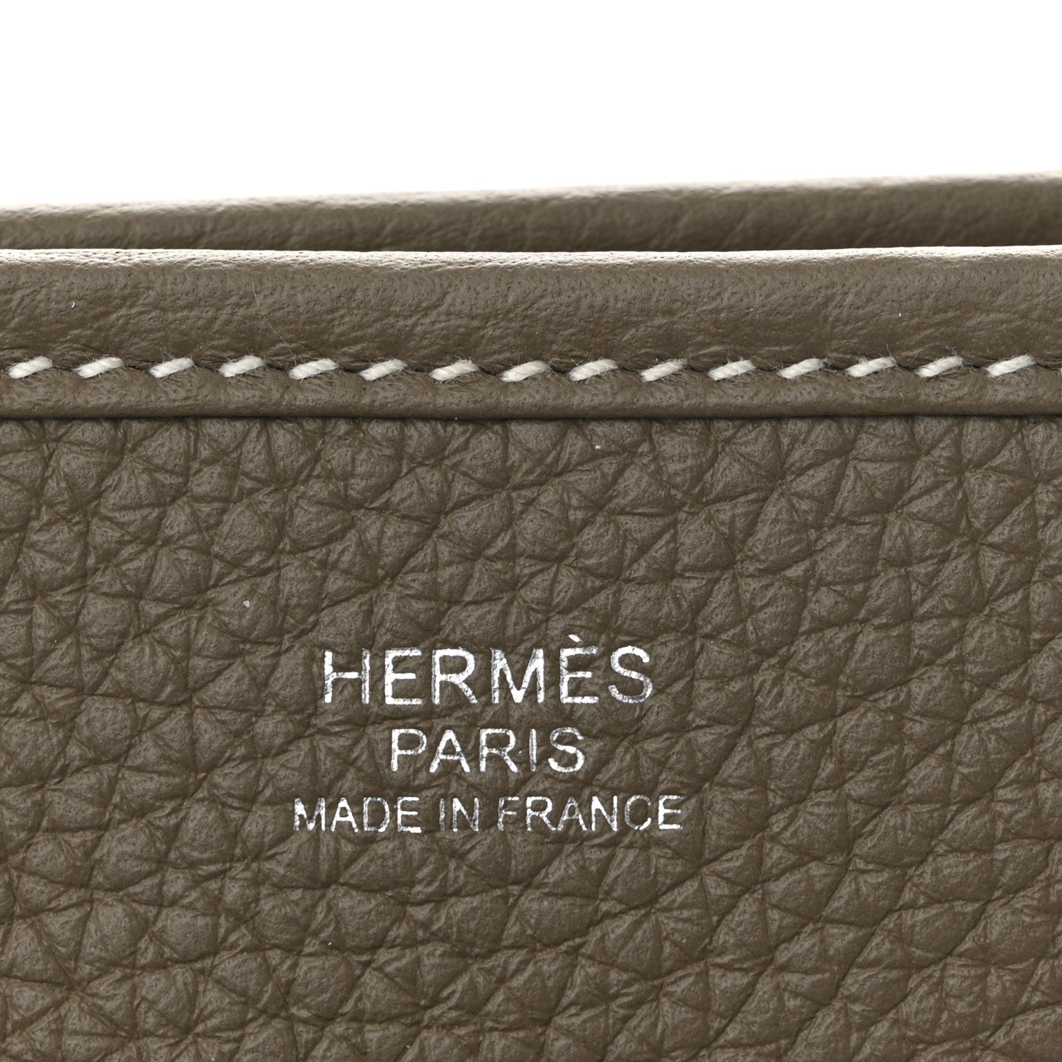 Hermes Taurillon Clemence EVELYNE III PM Etoupe 6 of 11