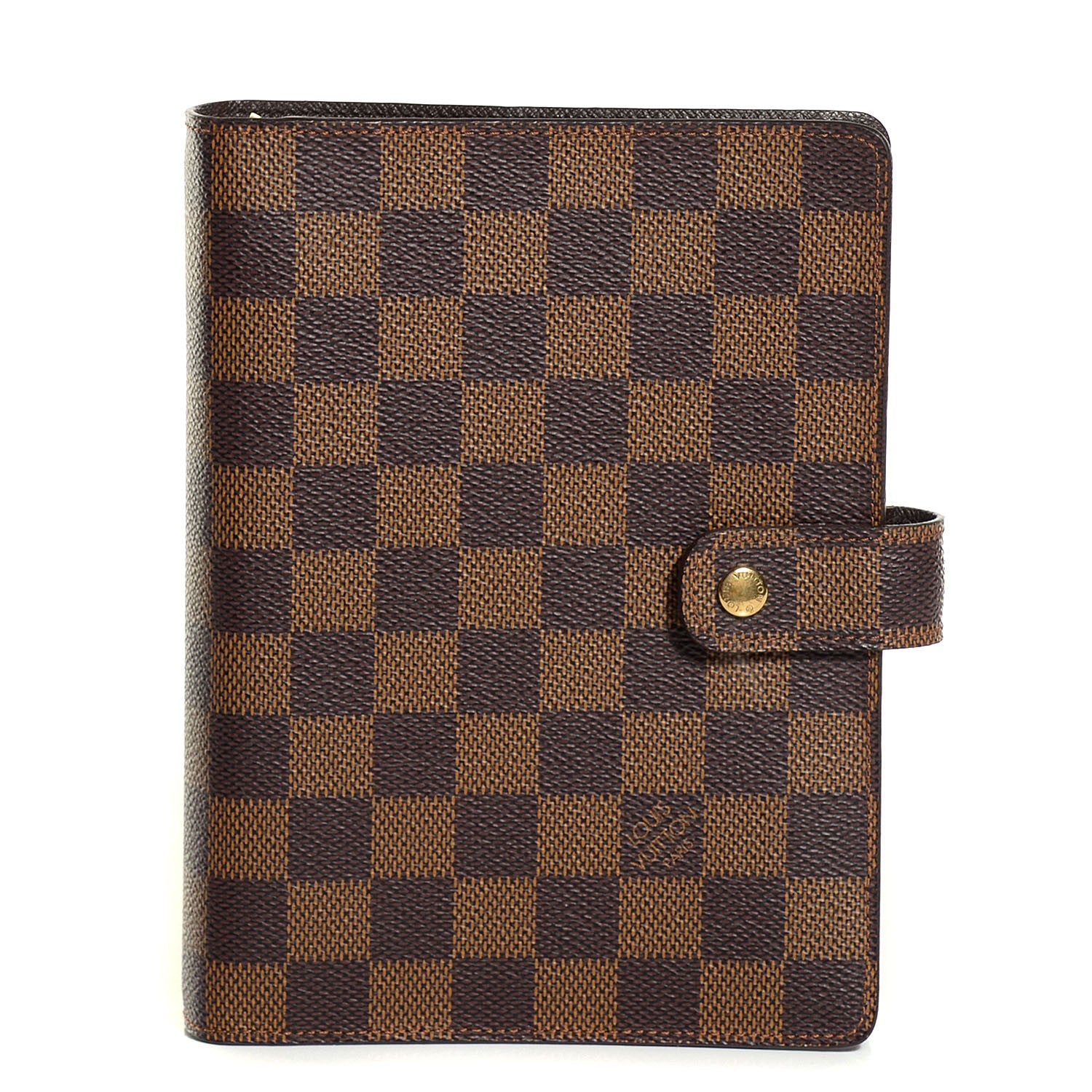 Louis Vuitton Damier Ebene Medium Ring Agenda Cover 1 of 7