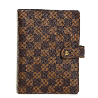 Louis Vuitton Damier Ebene Medium Ring Agenda Cover 1 of 7