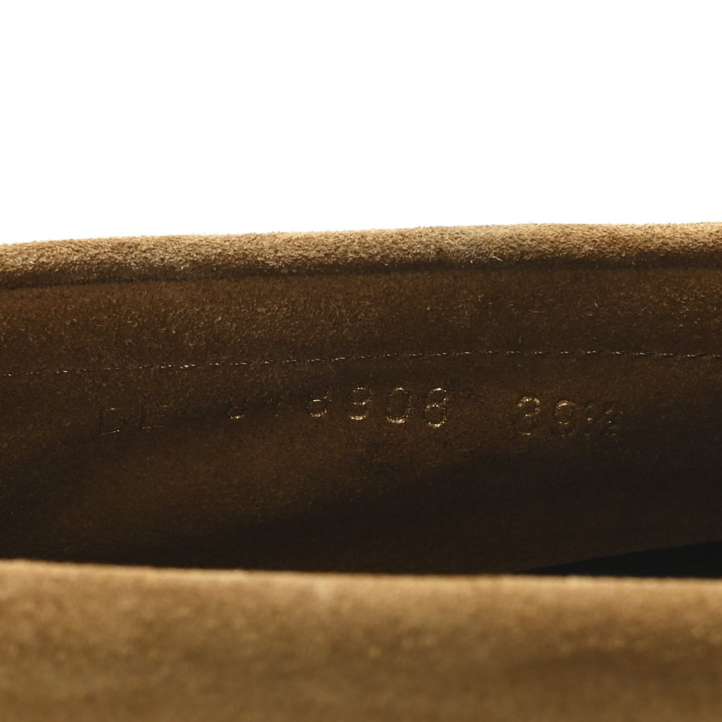 Suede Le Loafer 15 Penny Slippers 39.5 Cuoio