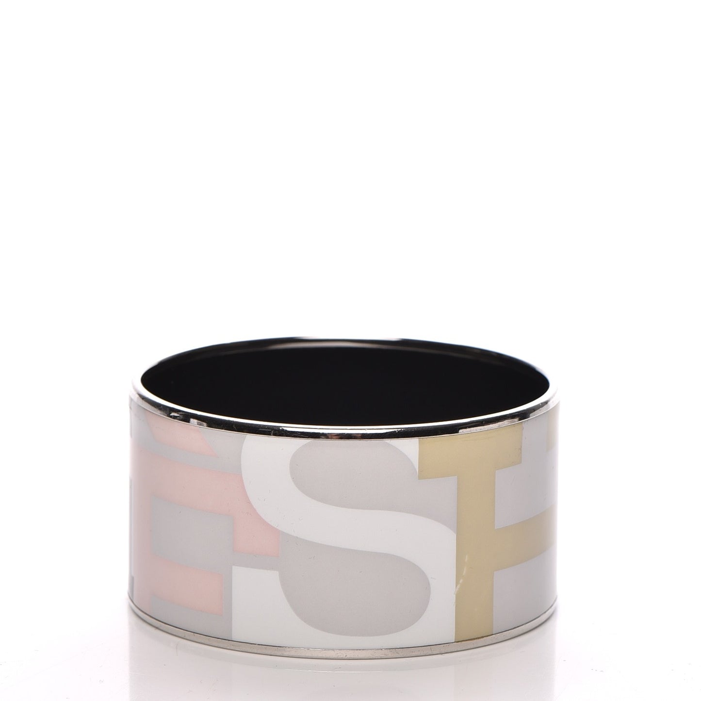 Enamel Printed Extra Wide Capitales Bracelet 70