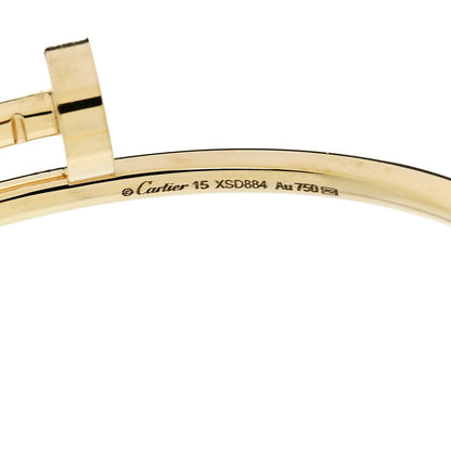 Cartier 18K Yellow Gold Small Juste Un Clou Bracelet 15 4 of 5