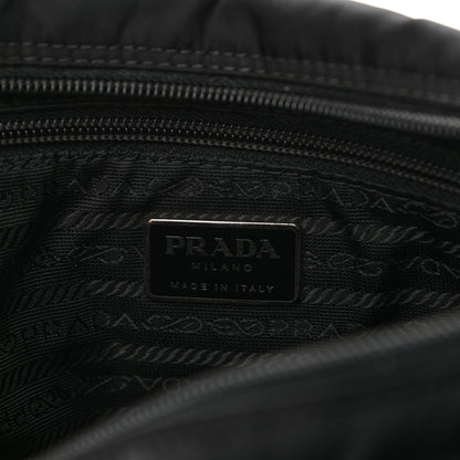 Prada Nylon Vela Messenger Bag Black 5 of 14