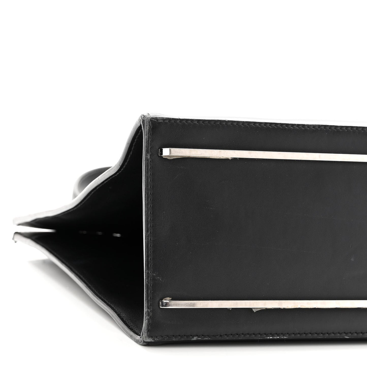 Calfskin Le Dix Soft Cabas M Shoulder Bag Black