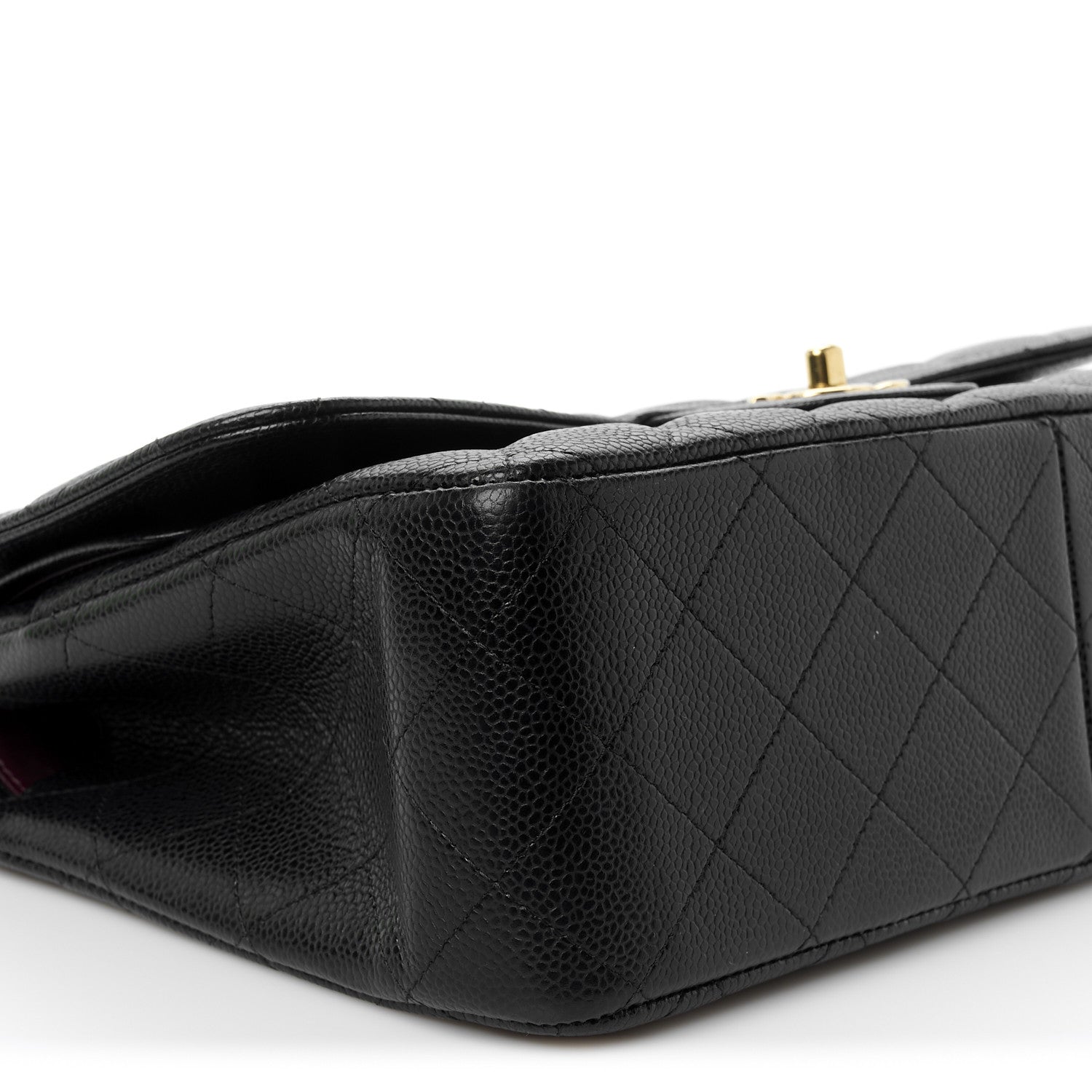 Chanel Caviar Quilted Jumbo Double Flap Black 10 of 11