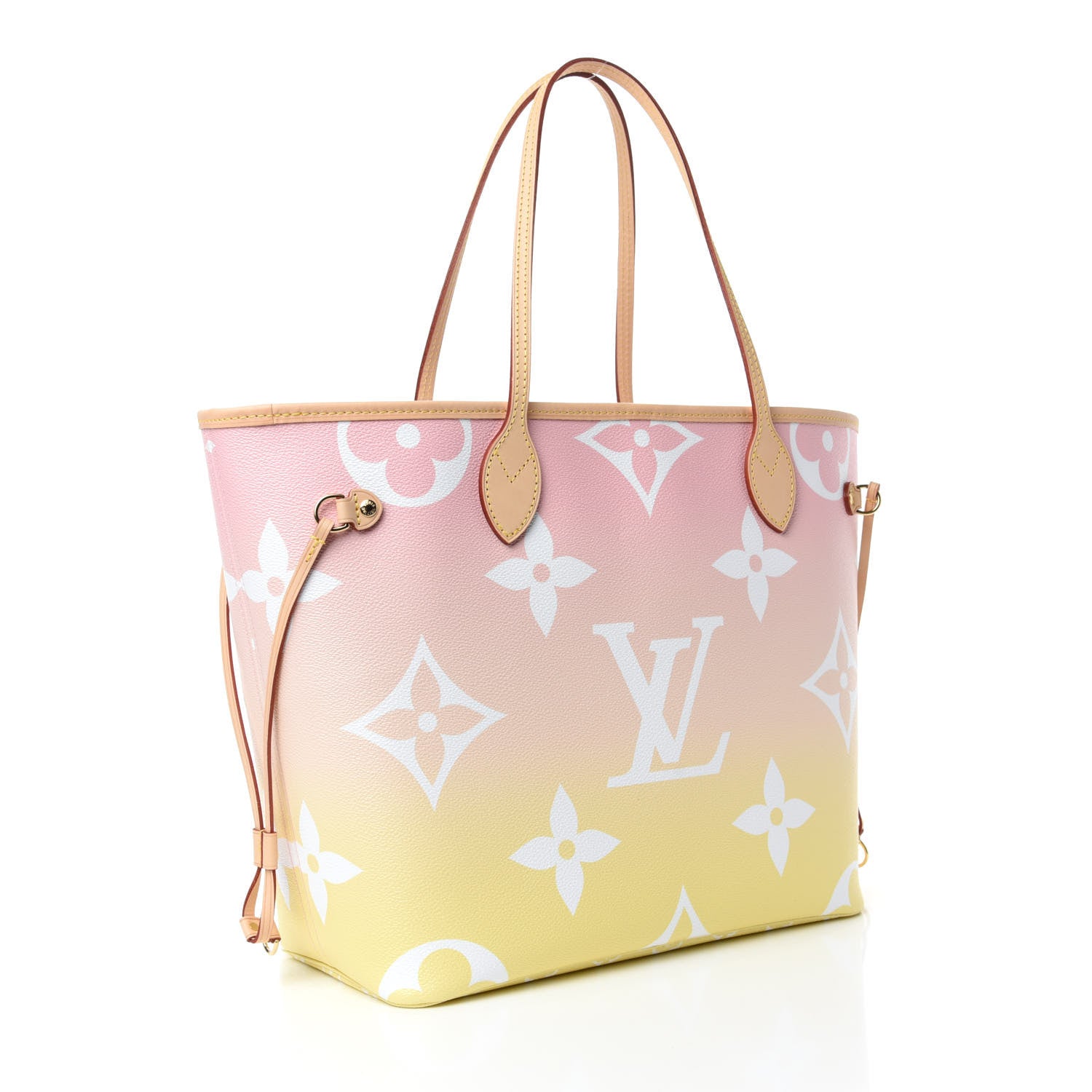 Louis Vuitton Monogram Giant By The Pool Neverfull MM Light Pink 4 of 11
