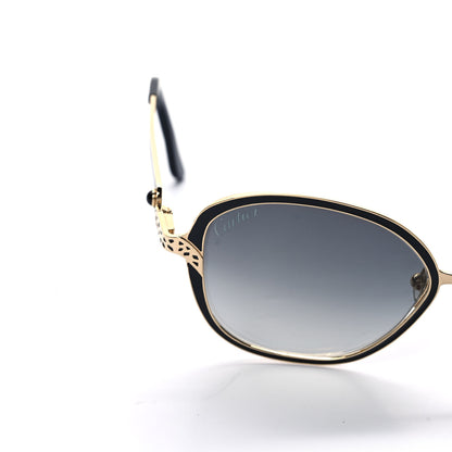Cartier Panthere De Cartier Sunglasses Gold Black 5 of 8