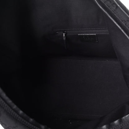 Gucci Nylon Monogram Hobo Black 5 of 8