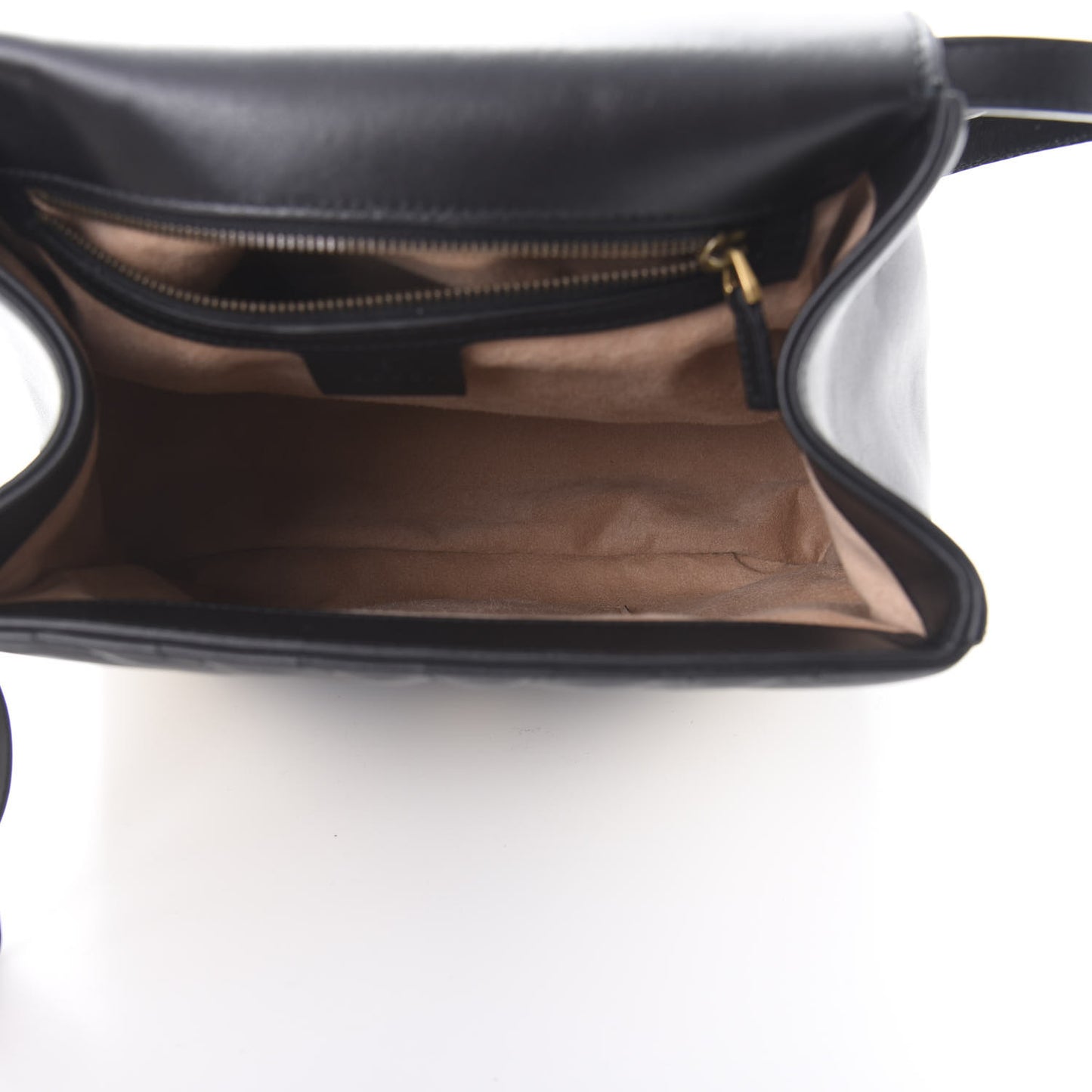 Calfskin Bamboo Trapuntata Queen Margaret Backpack Mystic White Black