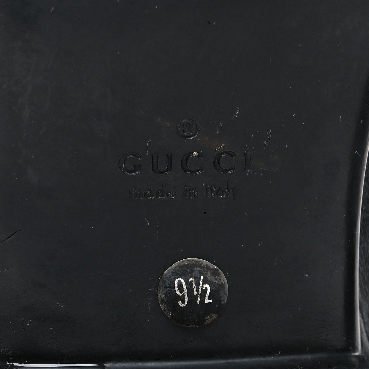 Calfskin Mens Captoe Oxford Loafers 9.5 Black