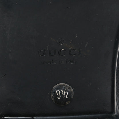 Gucci Calfskin Mens Captoe Oxford Loafers 9.5 Black 7 of 10