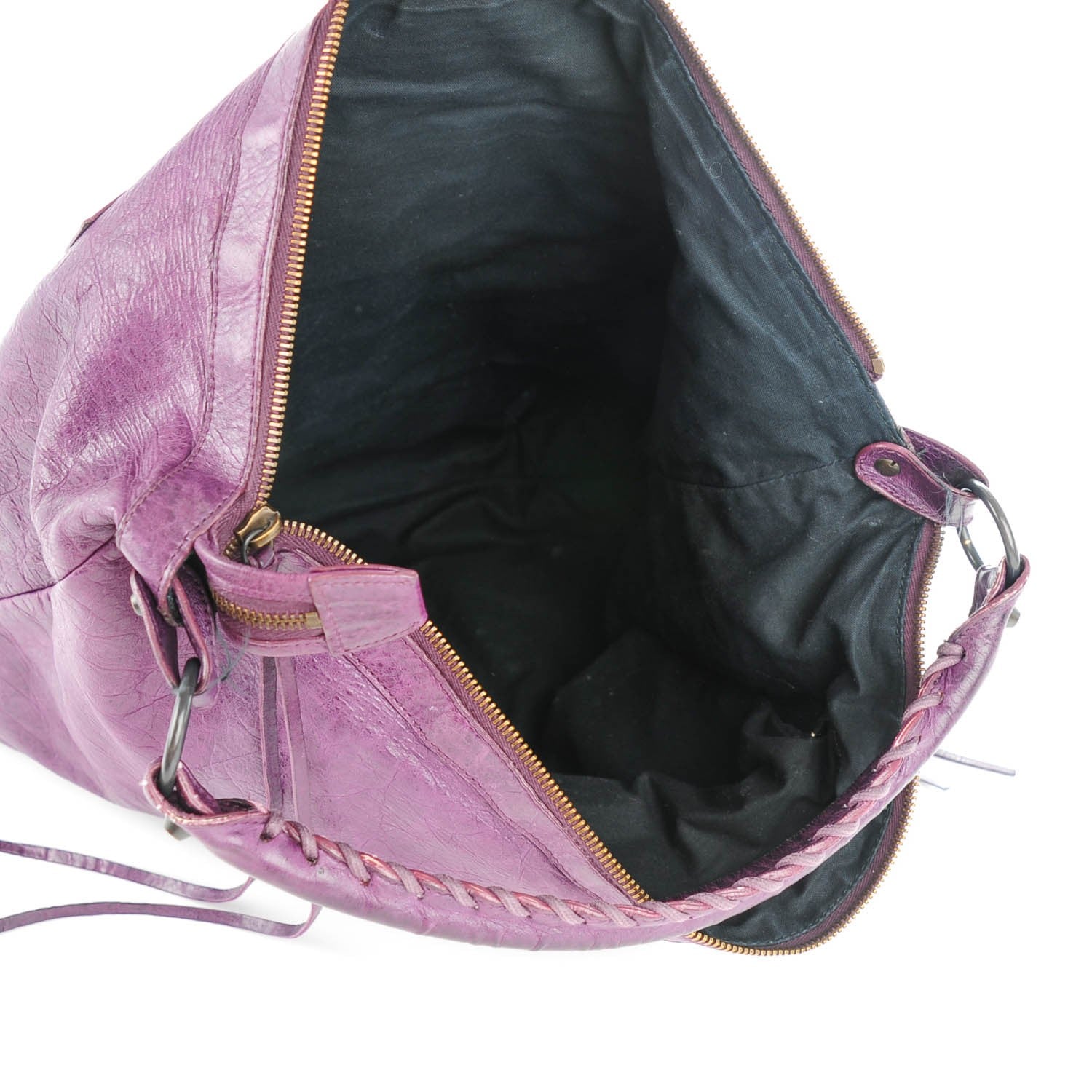 Balenciaga Agneau Day Hobo Raisin 5 of 7