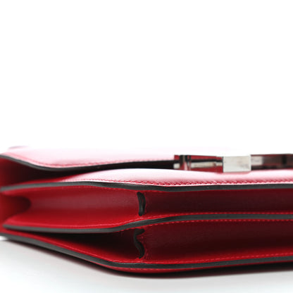 Hermes Tadelakt Constance 18 Rouge Vif 8 of 10