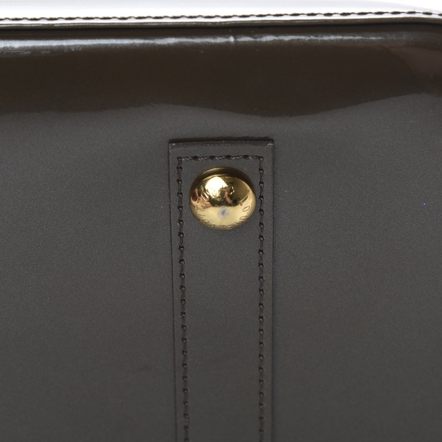 Louis Vuitton Vernis Alma GM Vert Bronze 20 of 21