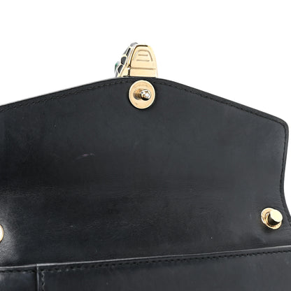 Bulgari Calfskin Serpenti Forever Crossbody Bag Black 12 of 21