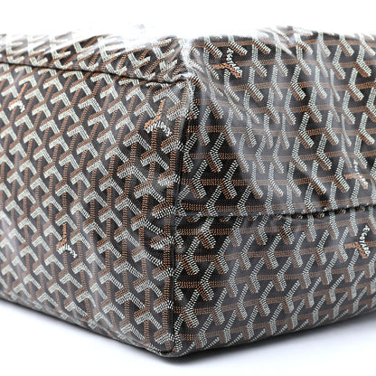 Goyard Goyardine Saint Louis GM Black Gold 6 of 8