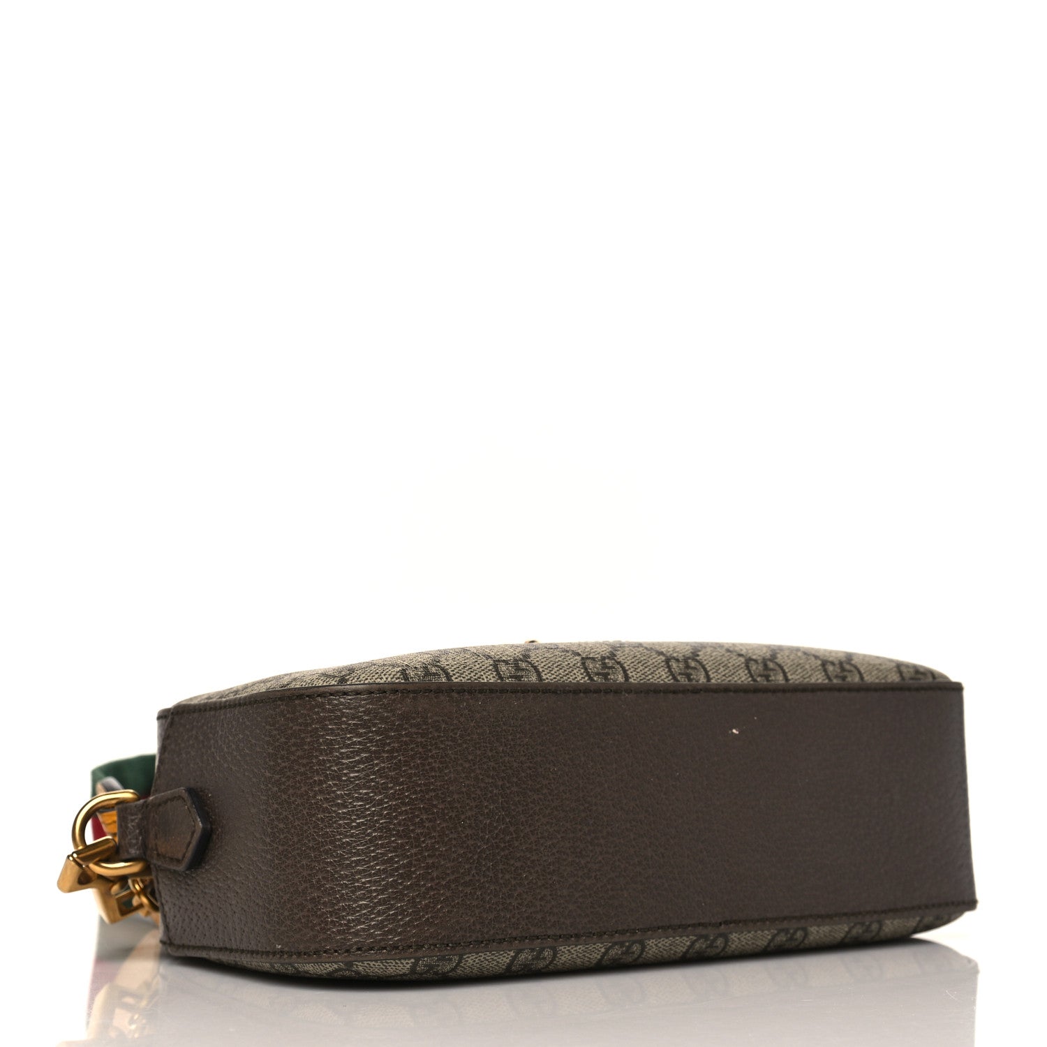 Gucci GG Supreme Monogram Web Neo Vintage Shoulder Bag Beige New Acero Crop 4 of 10