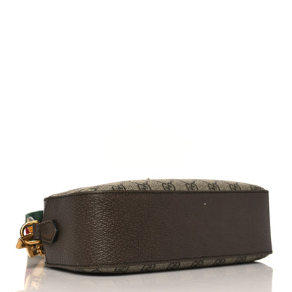 Gucci GG Supreme Monogram Web Neo Vintage Shoulder Bag Beige New Acero Crop 4 of 10