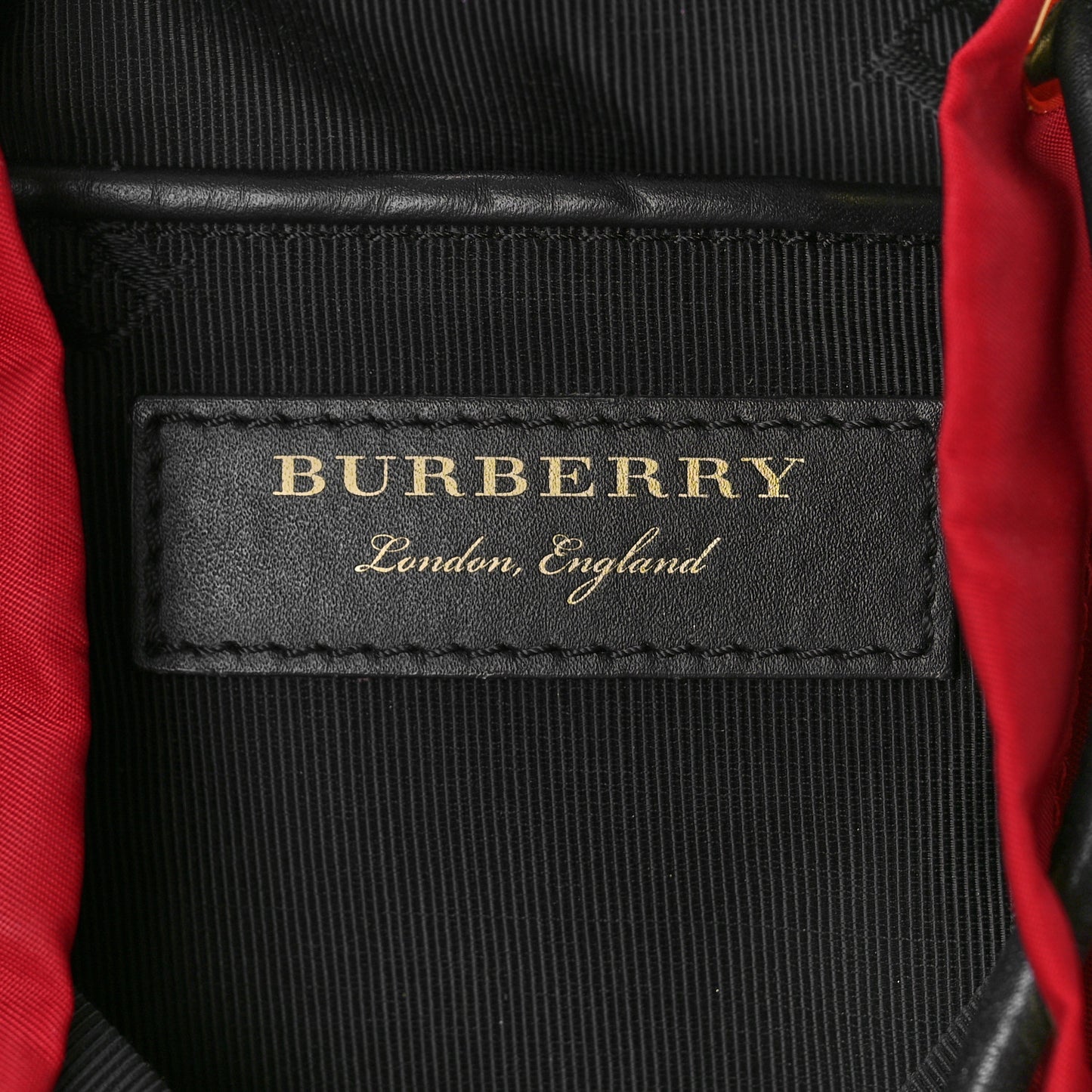 Nylon Small Rucksack Backpack Red
