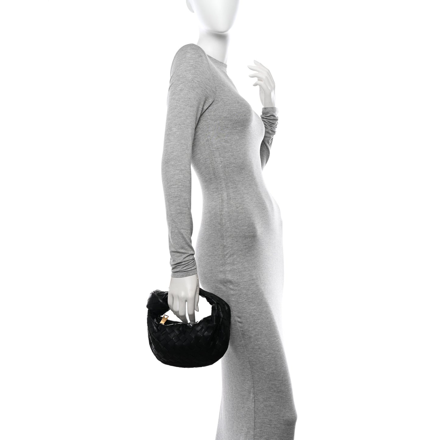 Nappa Intrecciato Mini Jodie Black