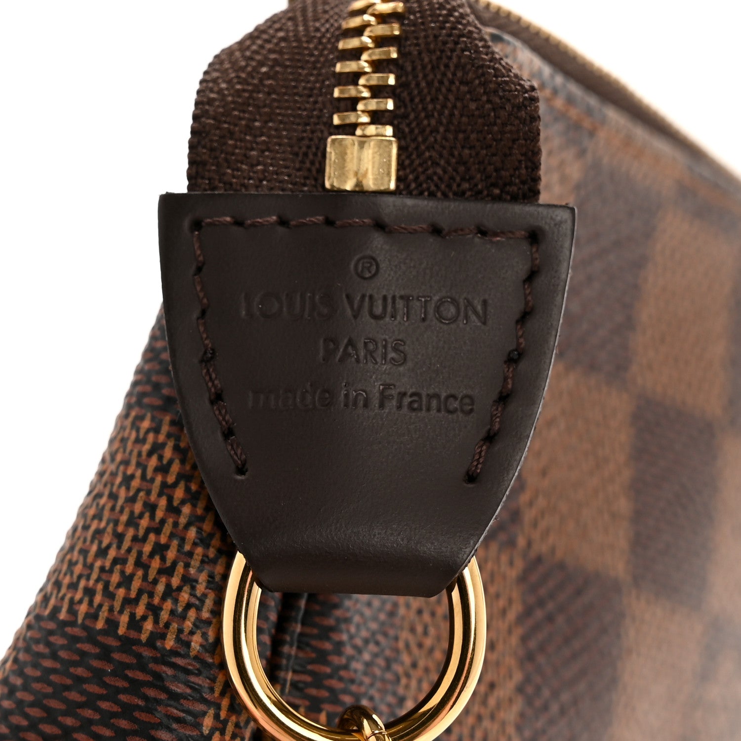 Louis Vuitton Damier Ebene Mini Pochette Accessories 6 of 8