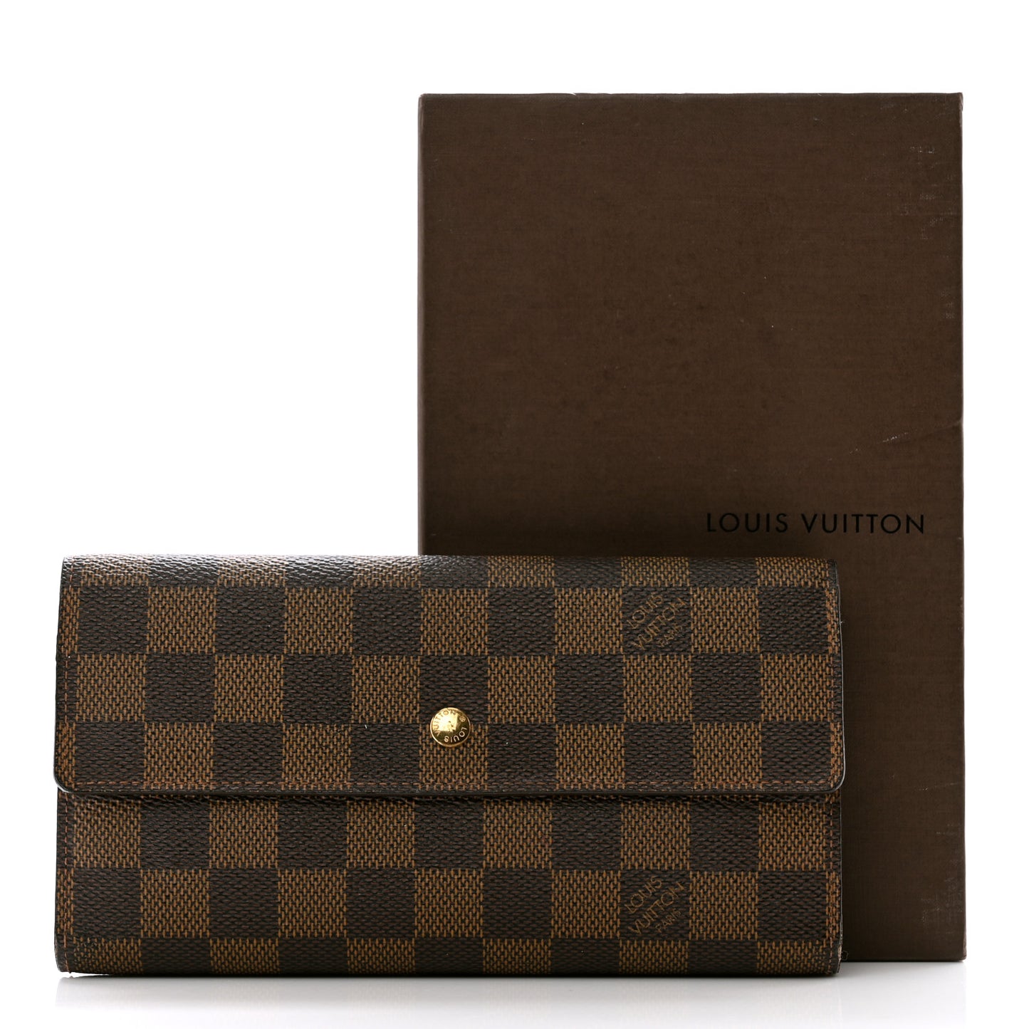 Damier Ebene Porte Tresor International Wallet