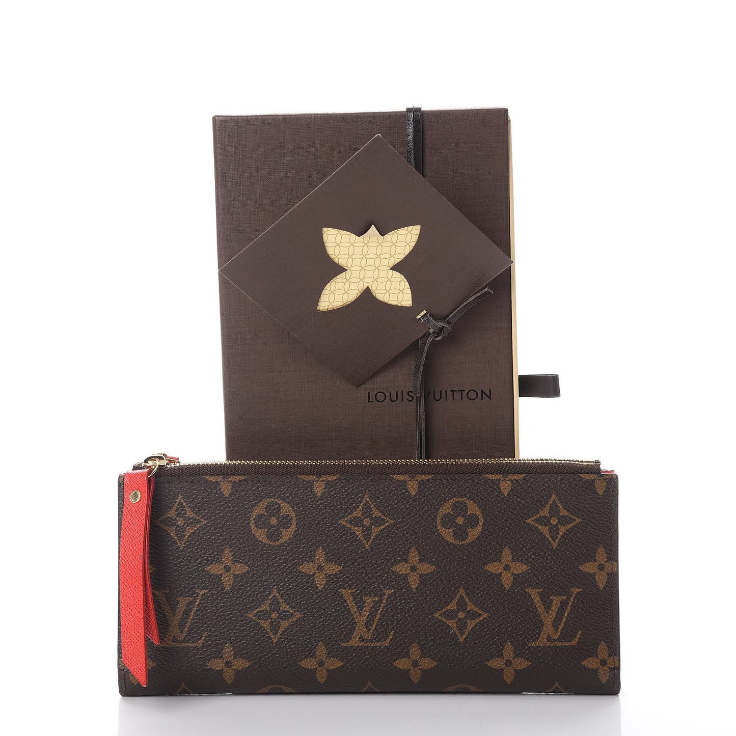 Monogram Adele Wallet Coquelicot