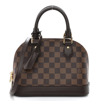 Louis Vuitton LOUIS VUITTON Damier Ebene Alma BB 1 of 8